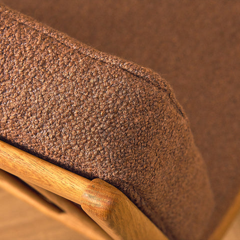 Swedish armchair in oak by Karl Erik Ekselius