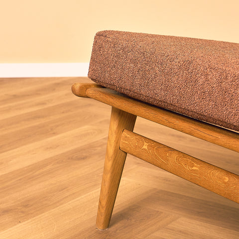 Swedish armchair in oak by Karl Erik Ekselius