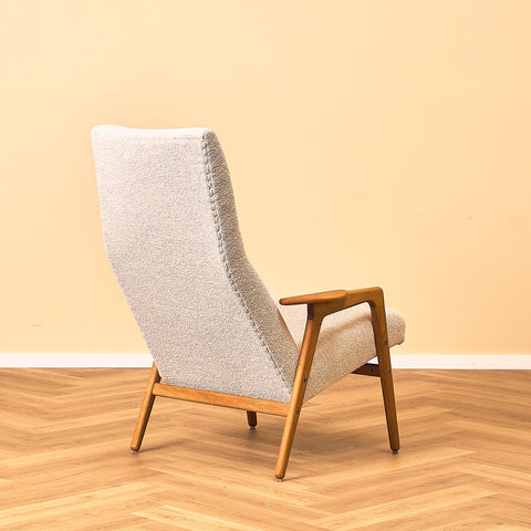 Swedish armchairs in oak model 'Ruster' by Yngve Ekström for Swedese