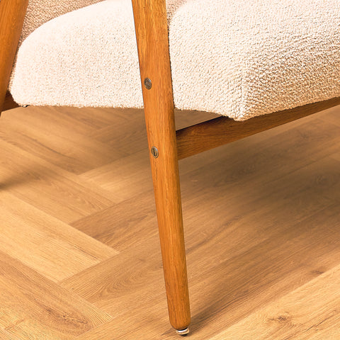 Swedish armchairs in oak model 'Ruster' by Yngve Ekström for Swedese