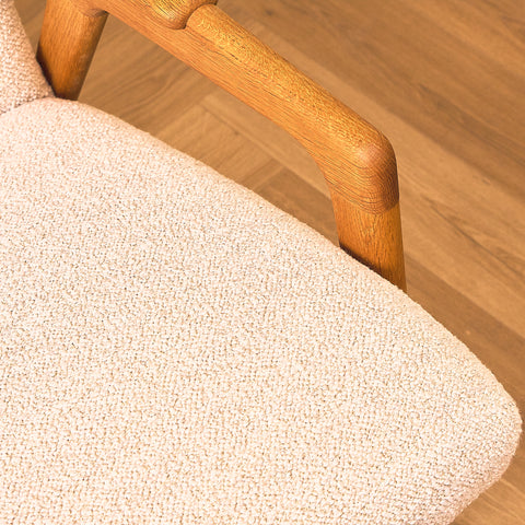 Swedish armchairs in oak model 'Ruster' by Yngve Ekström for Swedese