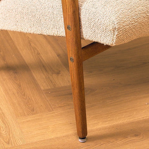 Swedish armchairs in oak model 'Ruster' by Yngve Ekström for Swedese