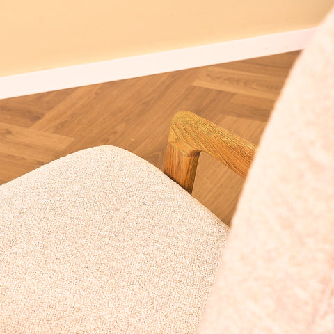 Swedish armchairs in oak model 'Ruster' by Yngve Ekström for Swedese