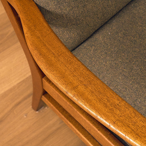 Swedish armchairs in mahogany