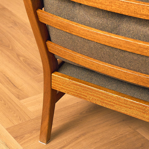 Swedish armchairs in mahogany