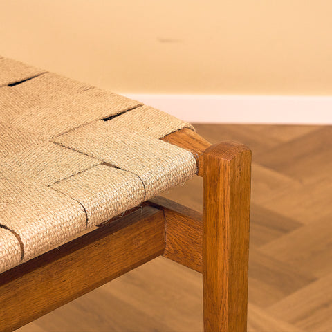 Swedish dining chairs in oak, model 'Kaj' by Vidar Malmsten