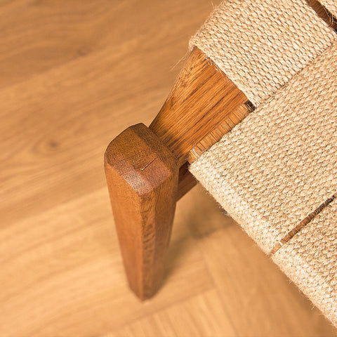 Swedish dining chairs in oak, model 'Kaj' by Vidar Malmsten