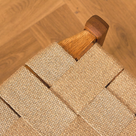 Swedish dining chairs in oak, model 'Kaj' by Vidar Malmsten