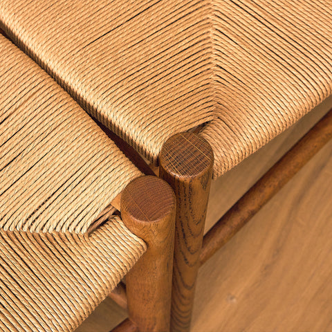 Danish dining chairs in solid oak by Viggo Hardie-Fischer for Sorø Stolefabrik