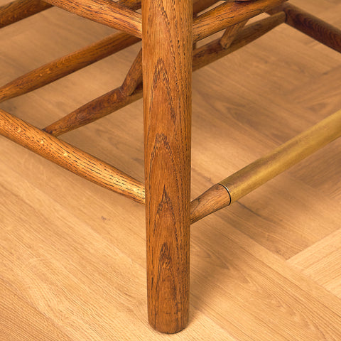 Danish dining chairs in solid oak by Viggo Hardie-Fischer for Sorø Stolefabrik