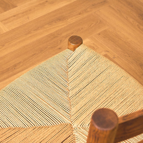 Danish dining chairs in solid oak by Viggo Hardie-Fischer for Sorø Stolefabrik