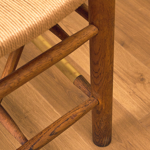 Danish dining chairs in solid oak by Viggo Hardie-Fischer for Sorø Stolefabrik