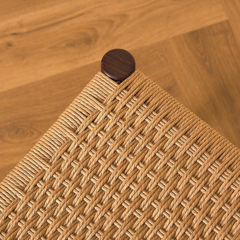 Danish dining chairs in teak and walnut by Poul Volther for Frem Røjle