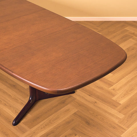 Skovby Mahogany Dining Table, 135 cm