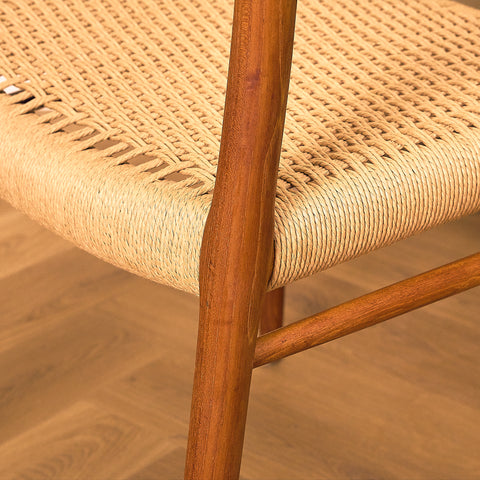 Danish dining chairs in solid teak by Niels Otto Møller for J.L. Møllers, model 75