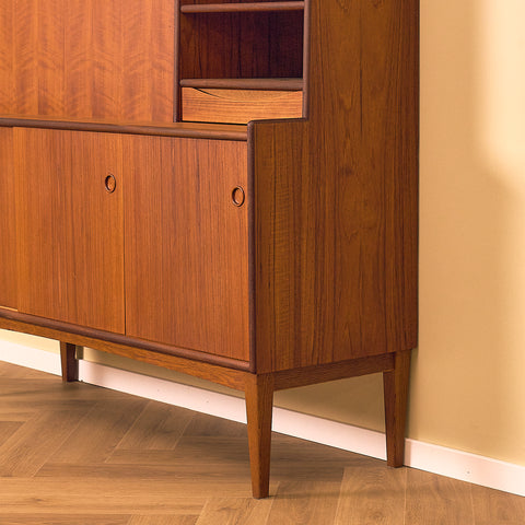 Bräntorps Teak Bookshelf with Writing Flap