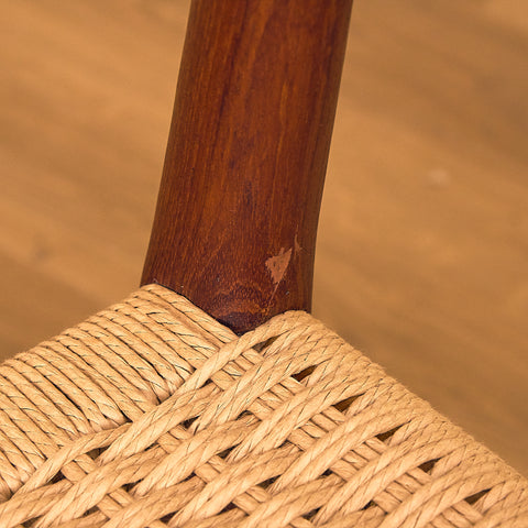 Danish dining chairs 'model 77' in teak by Niels Otto Møller for J.L. Møllers Møbelfabrik