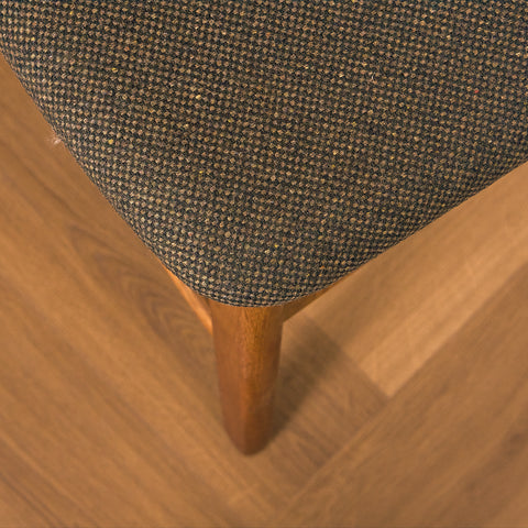 Danish dining chairs in teak and oak by Ib Kofod-Larsen