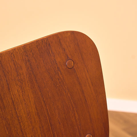 Danish dining chairs in teak and oak by Ib Kofod-Larsen