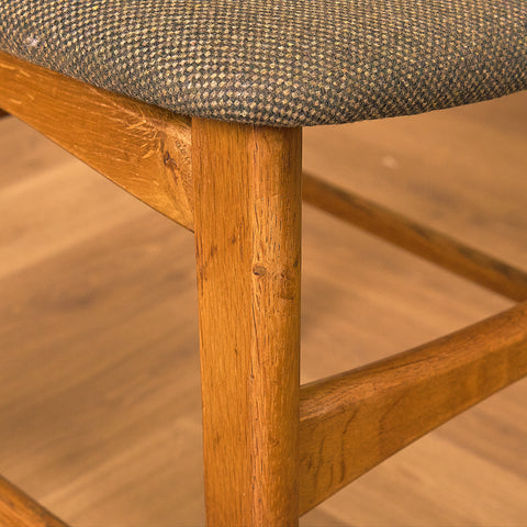 Danish dining chairs in teak and oak by Ib Kofod-Larsen