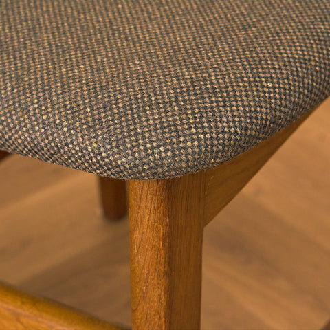 Danish dining chairs in teak and oak by Ib Kofod-Larsen