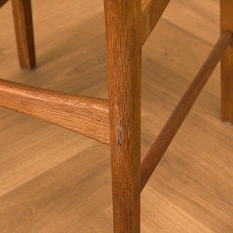 Danish dining chairs in teak and oak by Ib Kofod-Larsen