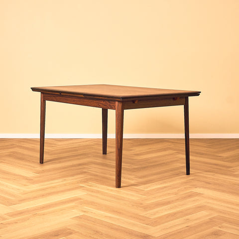 Danish dining table in Santos rosewood