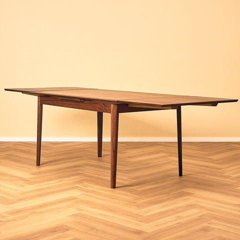 Danish dining table in Santos rosewood
