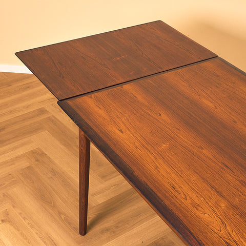 Danish dining table in Santos rosewood