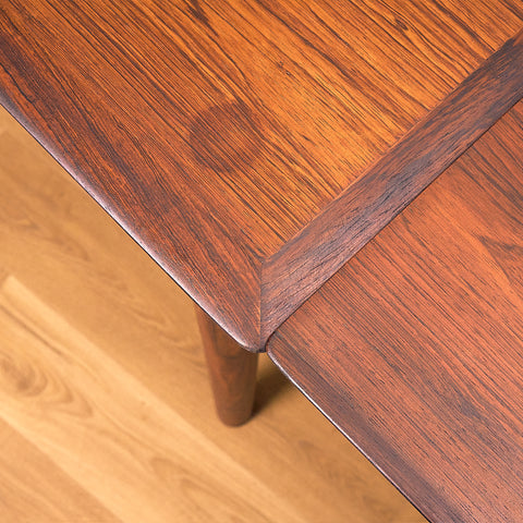 Danish dining table in Santos rosewood