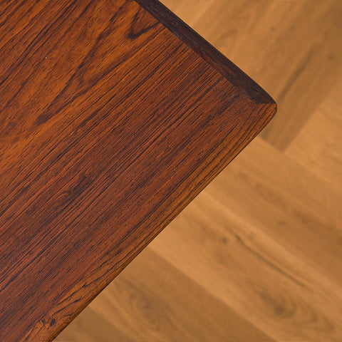 Danish dining table in Santos rosewood