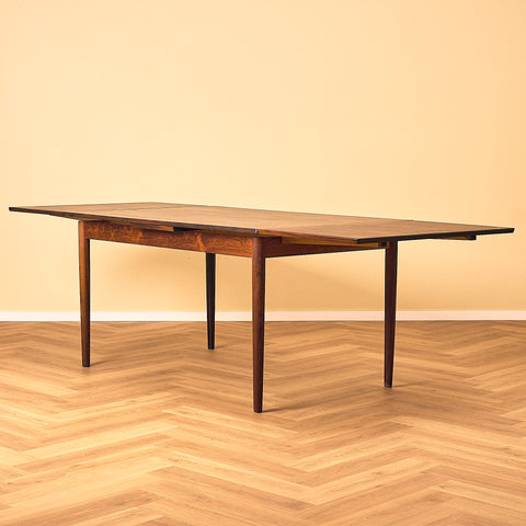 Danish dining table in Santos rosewood