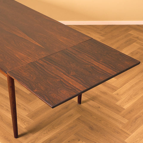 Danish dining table in Santos rosewood