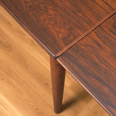 Danish dining table in Santos rosewood