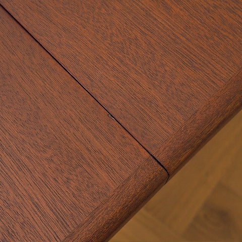 Danish round dining table in mahogany by Bramin