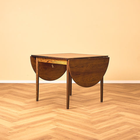 Danish dining table in Santos rosewood 'Arne Vodder style'