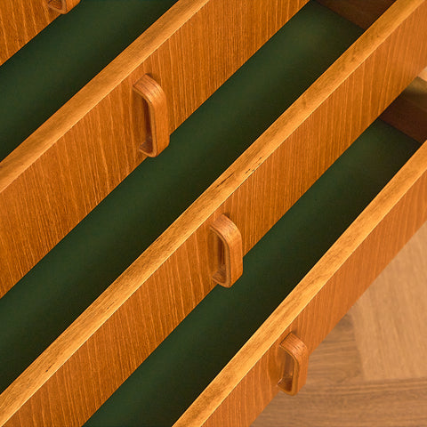 Swedish bookshelf in teak by B. Fridhagen for Bodafors