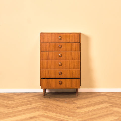Small Teak Chest of Drawers