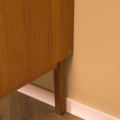 Swedish bookshelf in teak by B. Fridhagen for Bodafors