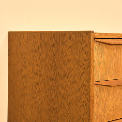 Danish Oak Chest of Drawers