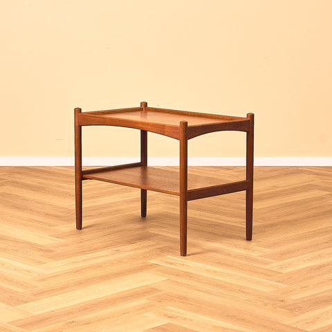 Danish side table in teak