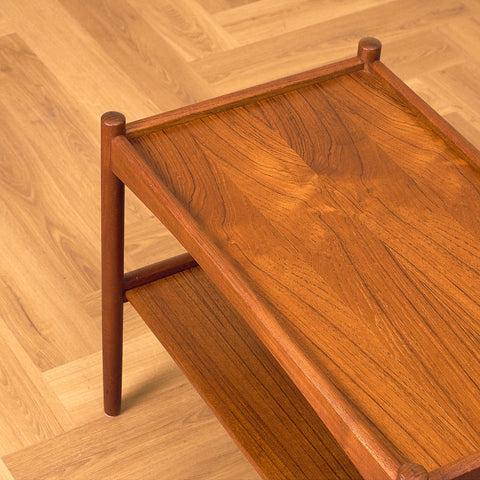 Danish side table in teak