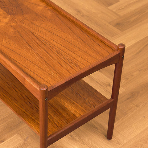 Danish side table in teak