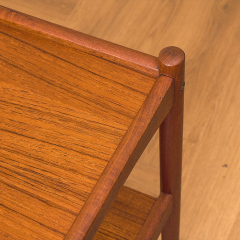 Danish side table in teak