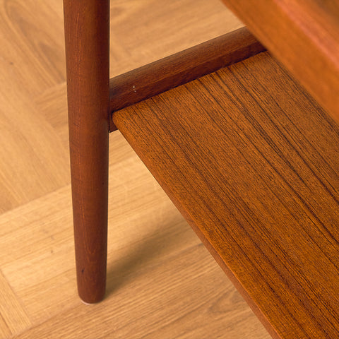 Danish side table in teak