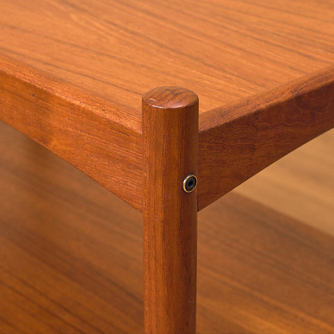Danish side table in teak