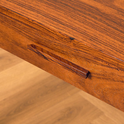 Danish side table in Santos rosewood