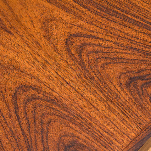 Danish side table in Santos rosewood