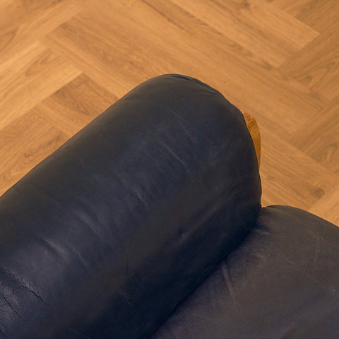 Finnish armchair in solid oak, model 'Africa' by Esko Pajamies for Asko Oy
