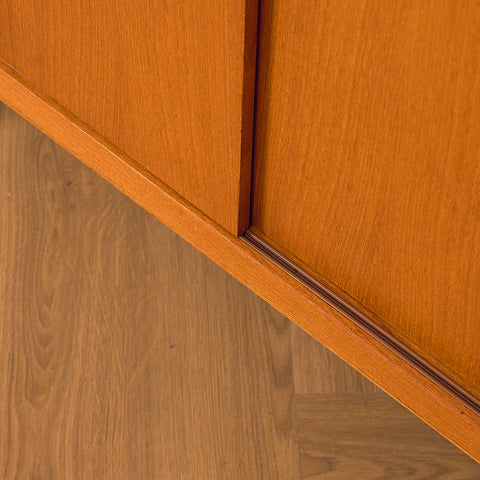 Swedish bookshelf in teak by B. Fridhagen for Bodafors